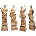 large garden stone decoration marble four season garden statues for sale